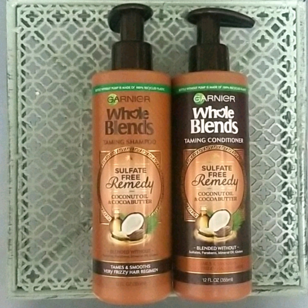 Garnier whole blends Shampoo and Conditioner